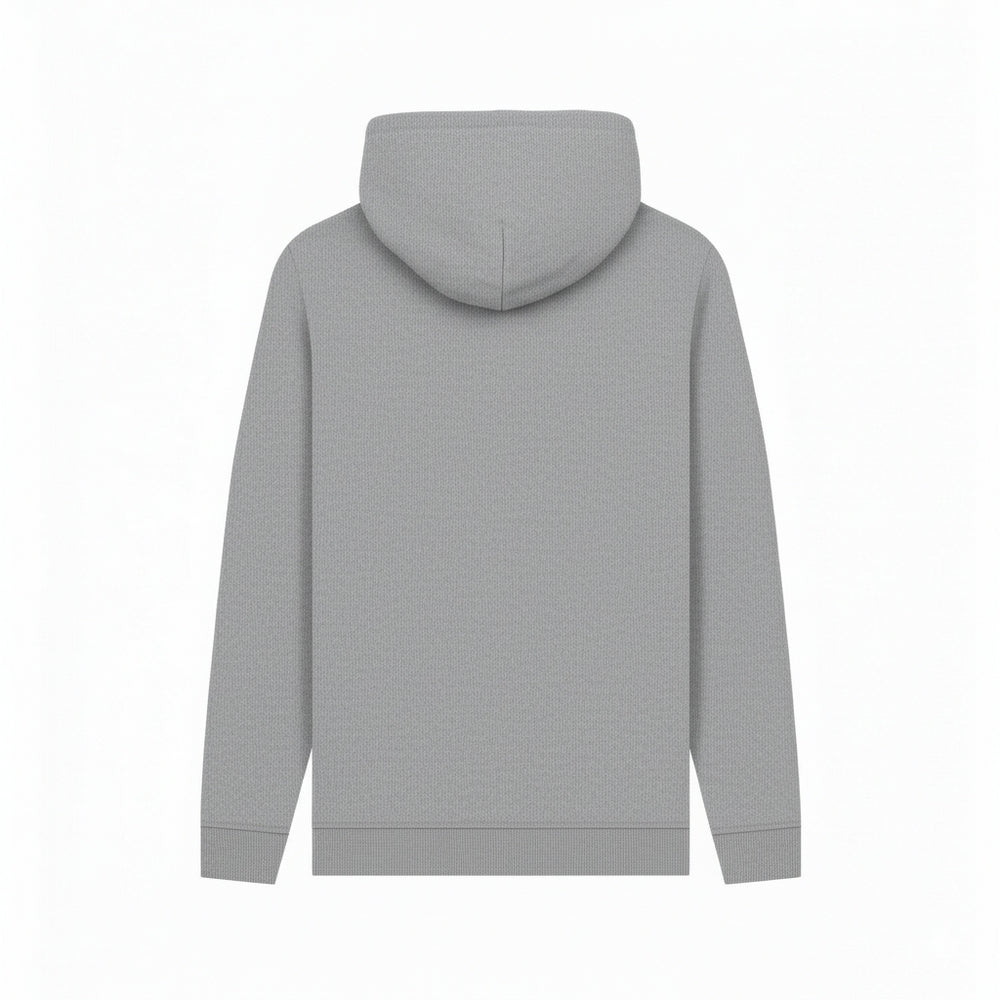 Light Heather - Back - Curb Your Enthusiasm Unisex Adult Social Assassin Heather Hoodie