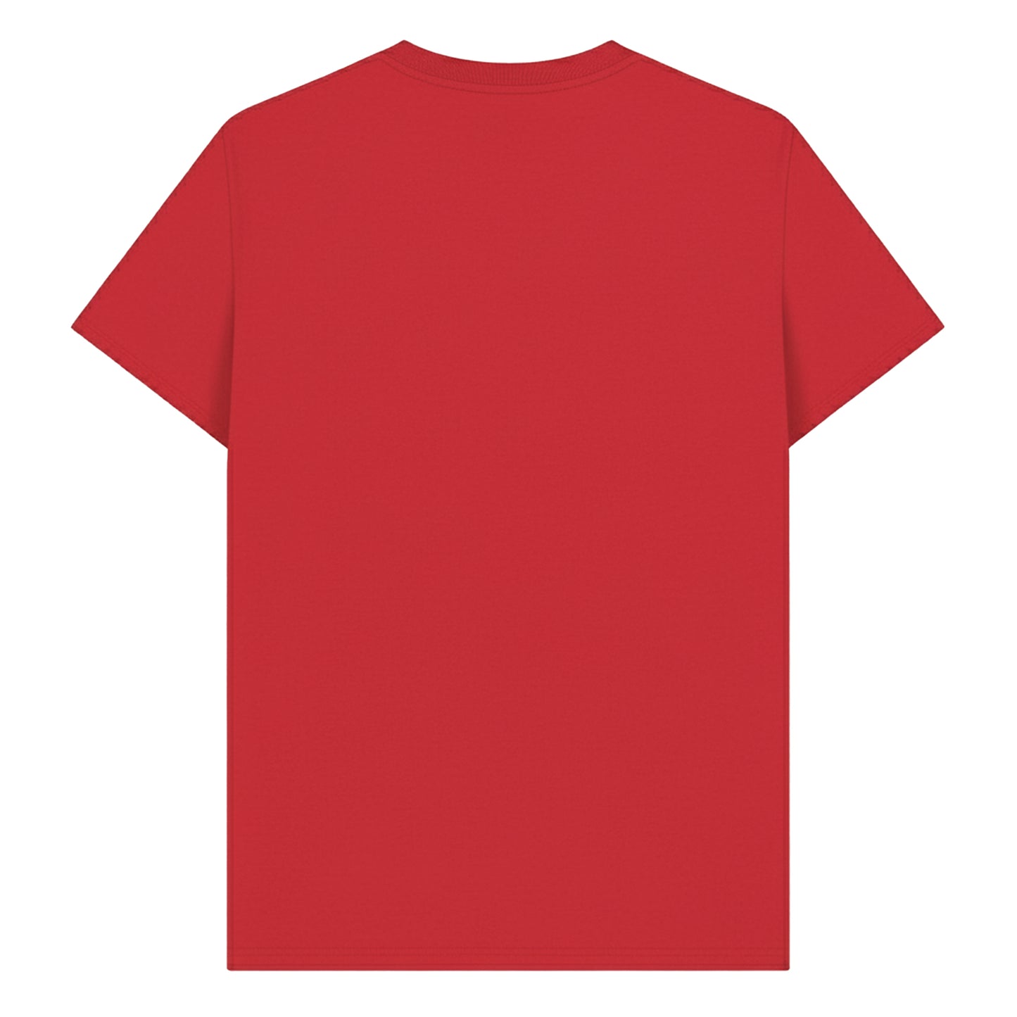Red - Back - Elf Unisex Adult Ninny Muggins Graphic T-Shirt