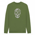 Khaki - Front - The Goonies Unisex Adult Graphic Skull Sweatshirt
