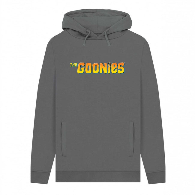 Slate Grey - Front - The Goonies Unisex Adult Graphic Hoodie