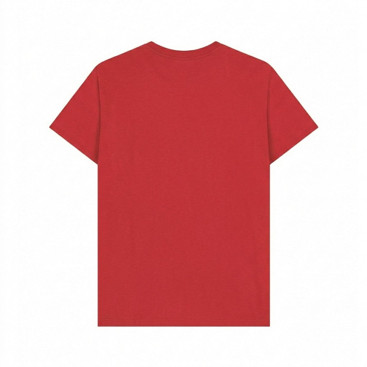 Red - Back - Street Fighter 2 Unisex Adult Battle T-Shirt