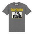 Charcoal - Front - Pulp Fiction Unisex Adult Scene T-Shirt