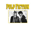 Charcoal - Side - Pulp Fiction Unisex Adult Scene T-Shirt
