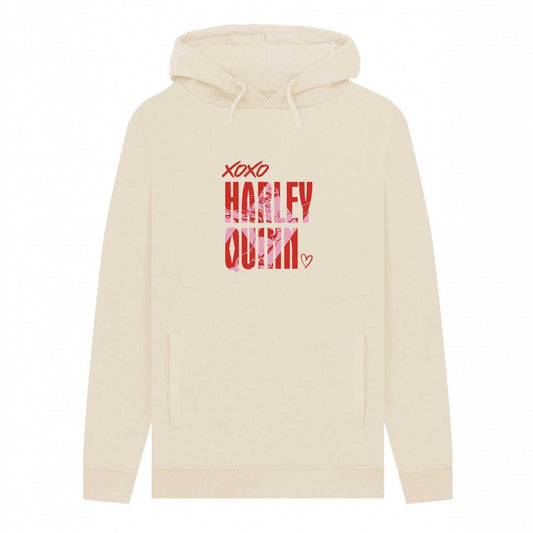 Oat - Front - Harley Quinn Unisex Adult Xoxo Love Hoodie