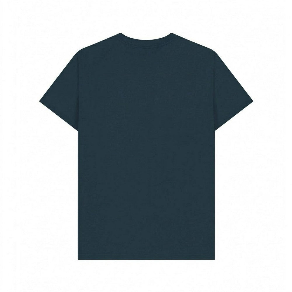 Denim Blue - Back - Peanuts Unisex Adult Snoopy Ice Cream Summer T-Shirt