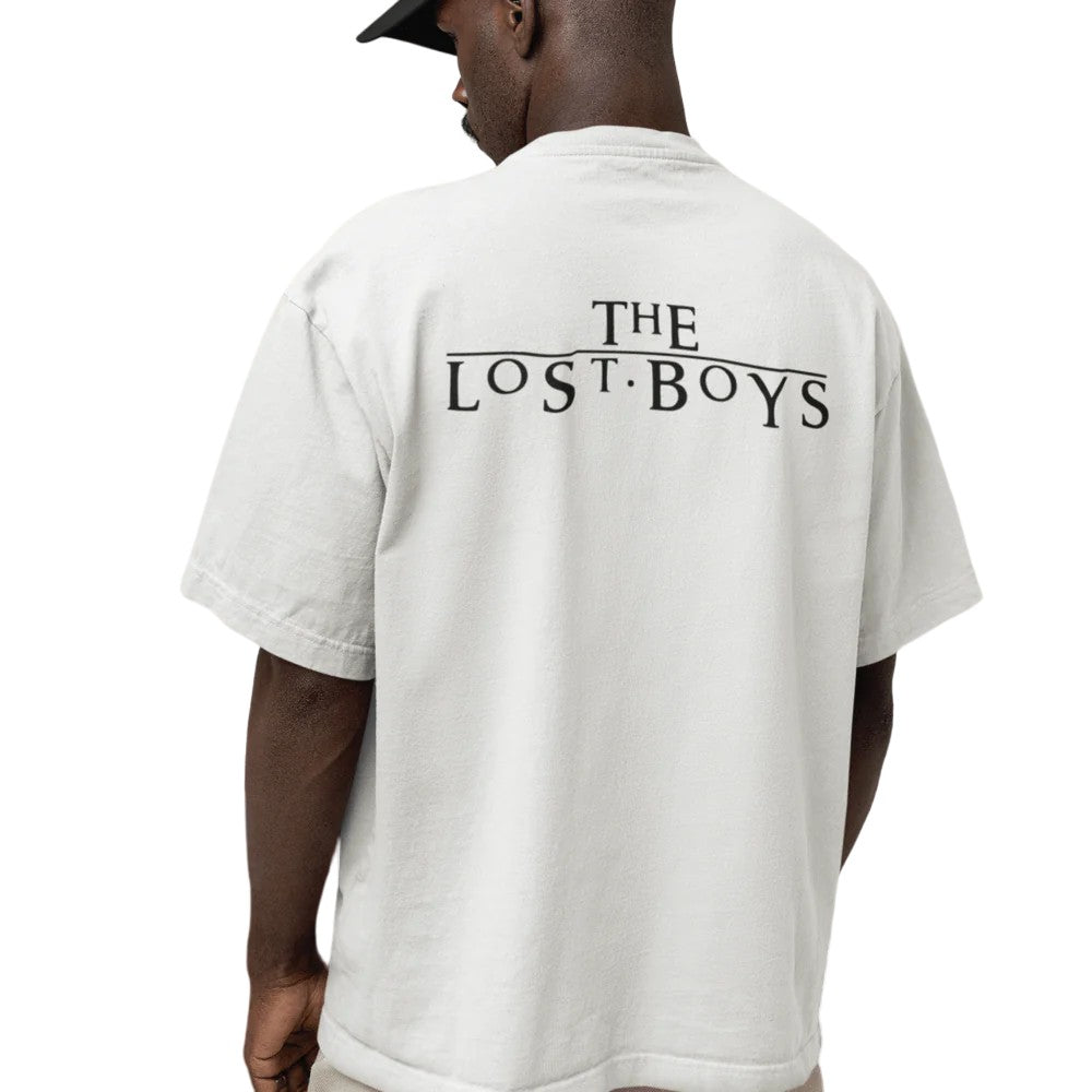 White - Side - The Lost Boys Unisex Adult Collage T-Shirt