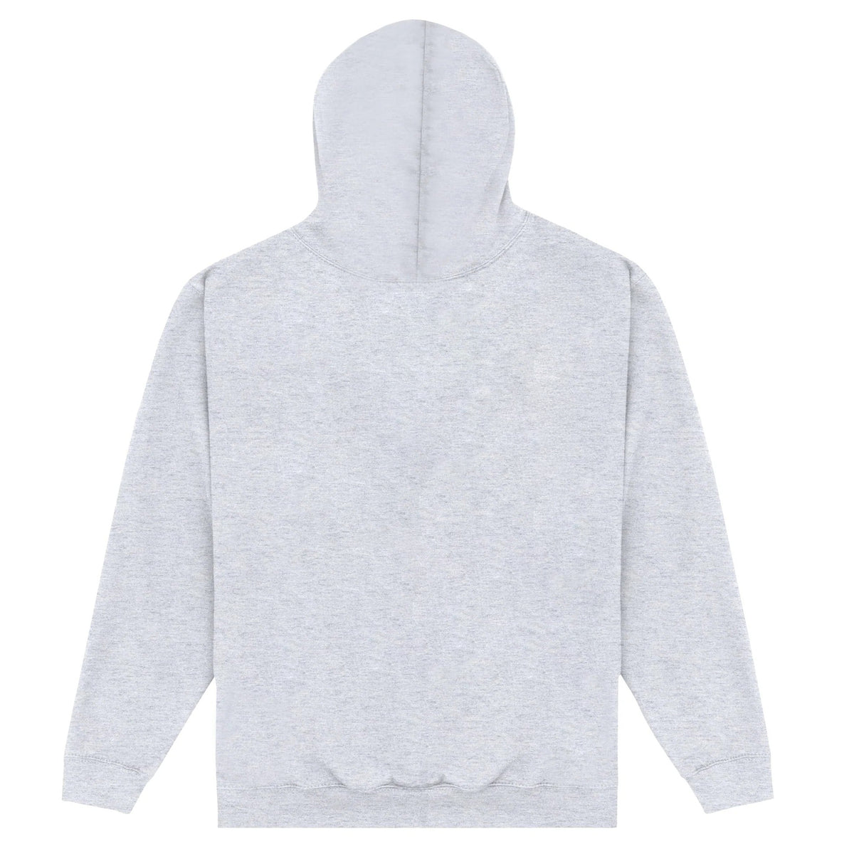 Heather Grey - Back - Harvard University Unisex Adult Script Hoodie
