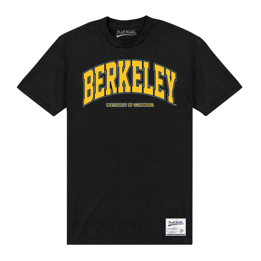 Black - Front - UC Berkeley Unisex Adult T-Shirt
