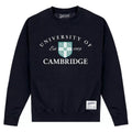 Black - Front - University Of Cambridge Unisex Adult Est 1209 Sweatshirt