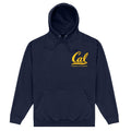 Navy Blue - Front - UC Berkeley Unisex Adult Cal Hoodie