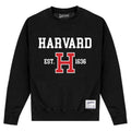 Black - Front - Harvard University Unisex Adult Est 1636 Sweatshirt
