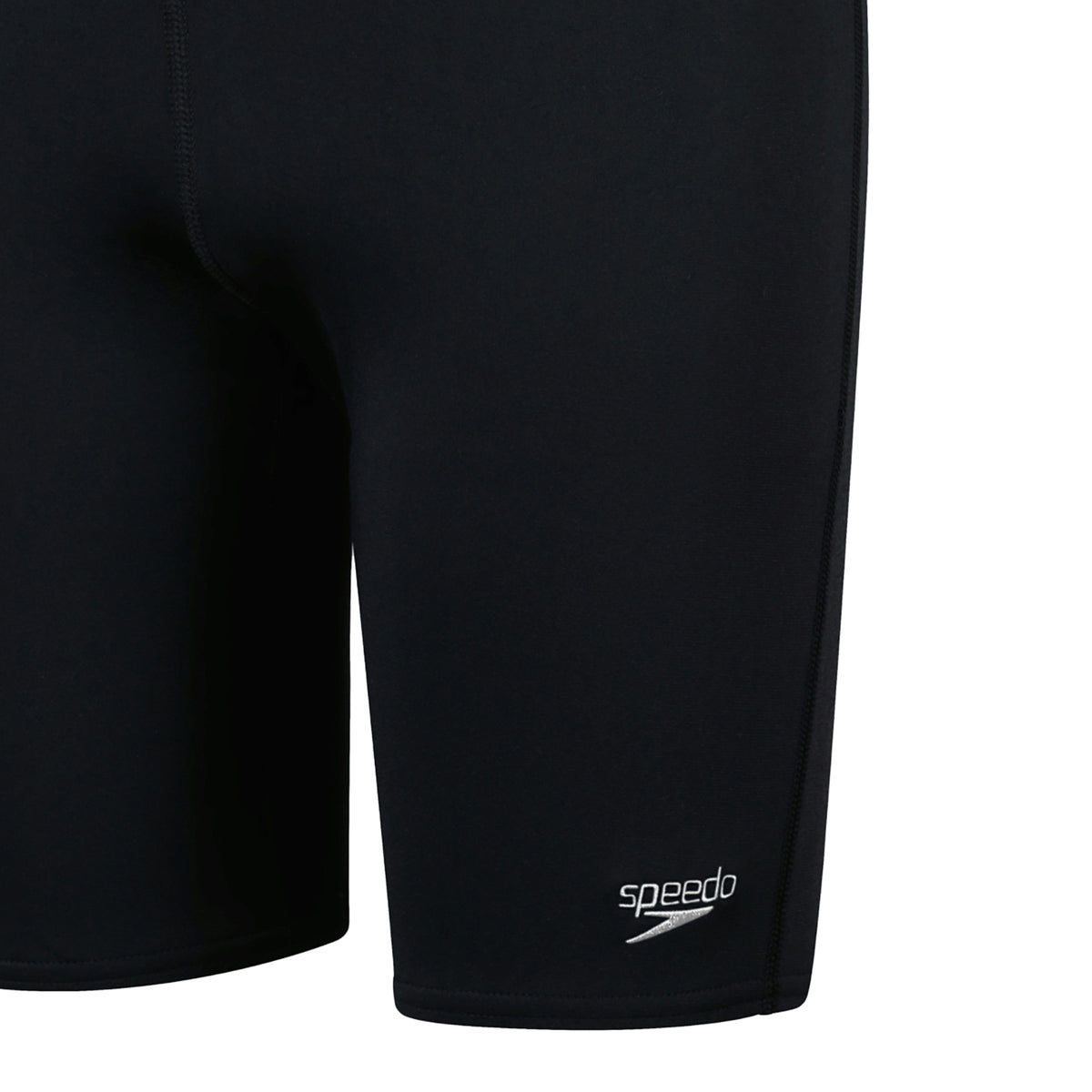 Black - Side - Speedo Boys Endurance+ V-Cut Jammer Shorts