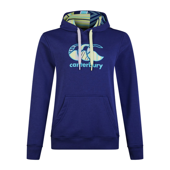 Blue Mirage - Front - Canterbury Womens-Ladies Uglies Hoodie