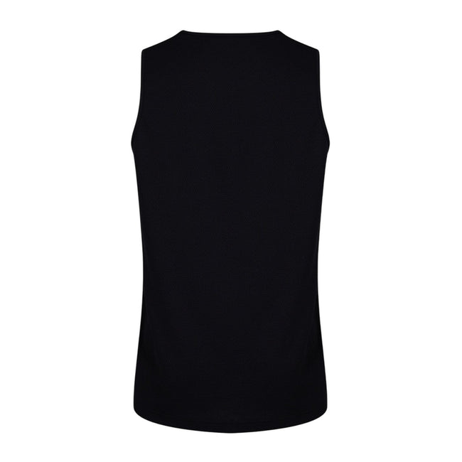 Black - Back - Canterbury Mens Club Dry Tank Top