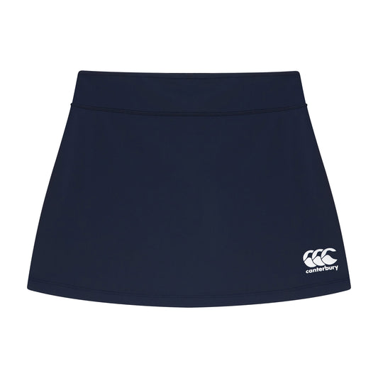 Navy - Front - Canterbury Girls Plain Skort