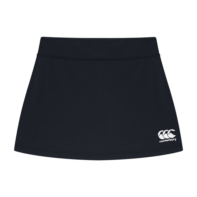 Black - Front - Canterbury Girls Plain Skort