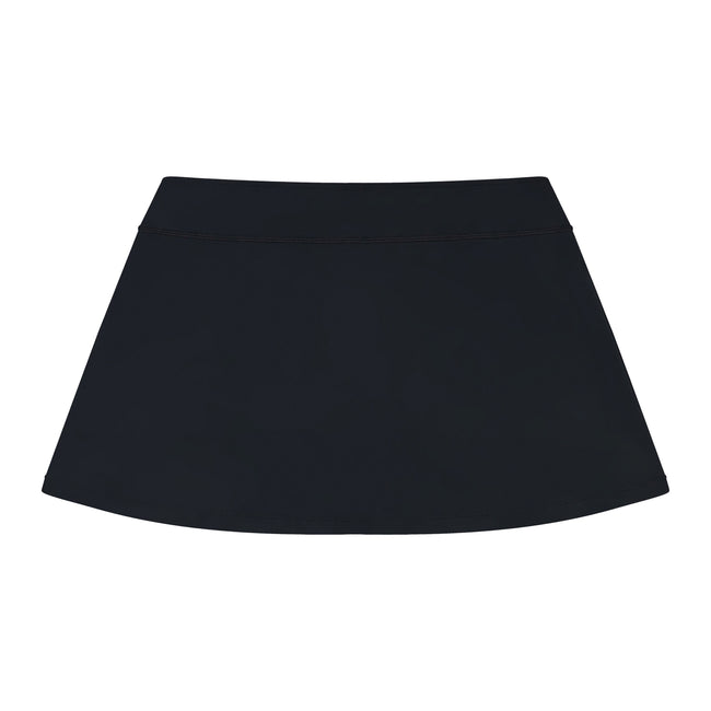 Black - Back - Canterbury Womens-Ladies Club Plain Skort