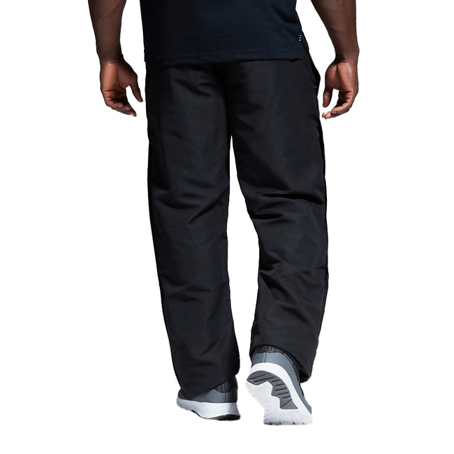 Black - Back - Canterbury Mens Stadium Open Hem Tracksuit Bottoms