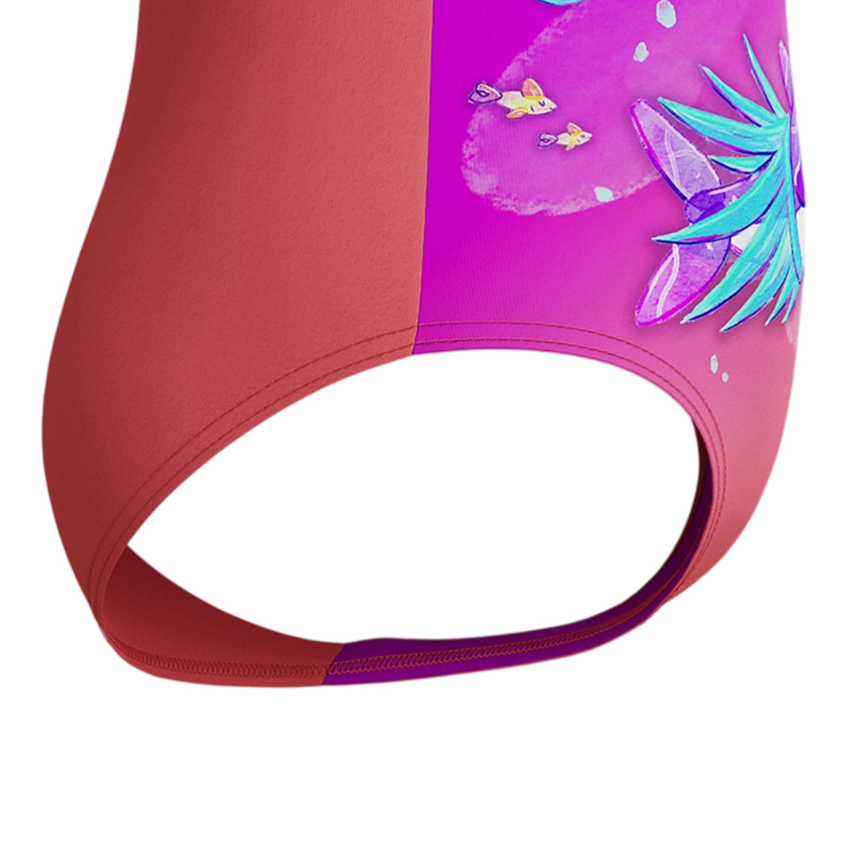 Purple - Lifestyle - Speedo Girls Digital Print One Piece Swimsuit