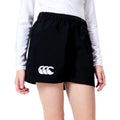 Black - Front - Canterbury Childrens-Kids Cotton Drill Shorts