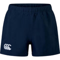 Navy - Front - Canterbury Childrens-Kids Cotton Drill Shorts