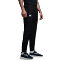 Black - Close up - Canterbury Mens Club Plain Tapered Leg Tracksuit Bottoms