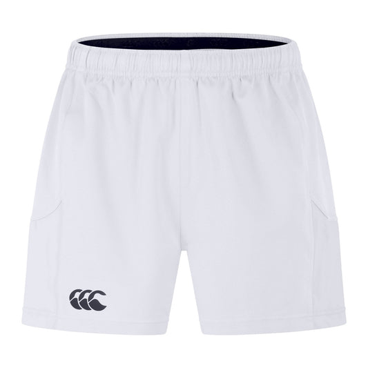 White - Front - Canterbury Mens Advantage 2.0 Shorts