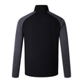 Black-Magnet Marl - Back - Canterbury Mens Elite Base Layer Top