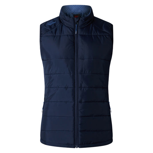 Navy - Front - Canterbury Womens-Ladies Elite Micro-Lite Gilet