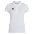 White - Front - Canterbury Womens-Ladies Waimak Polo Shirt