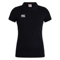 Black - Front - Canterbury Womens-Ladies Waimak Polo Shirt