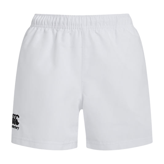 White - Front - Canterbury Childrens-Kids Club Shorts