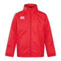 Flag Red - Front - Canterbury Childrens-Kids Club Vaposhield Waterproof Jacket
