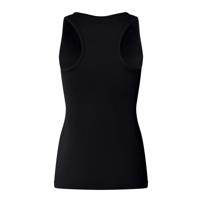 Black - Back - Canterbury Womens-Ladies Club Dry Racerback Tank Top