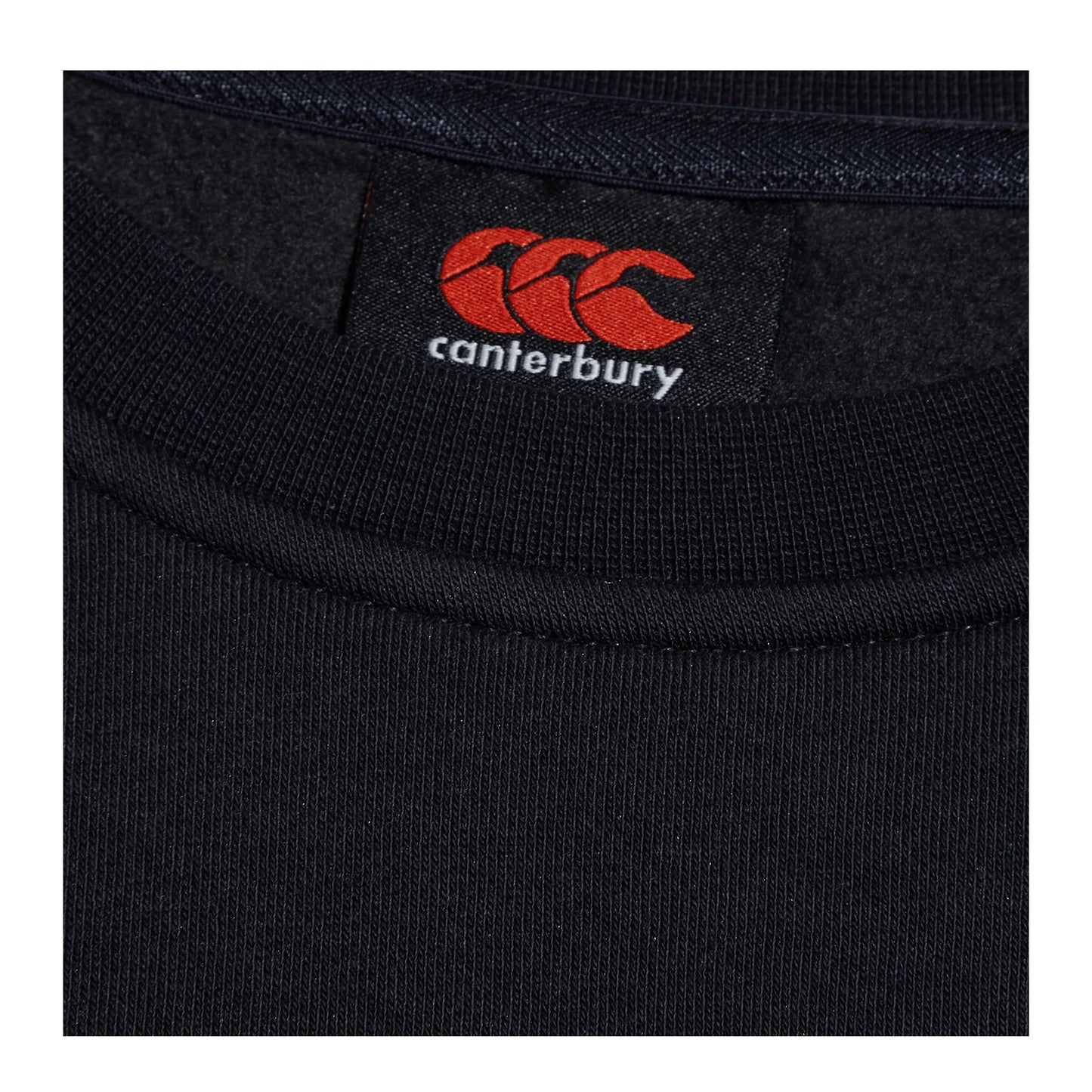 Black - Side - Canterbury Mens Club Crew Neck Sweatshirt