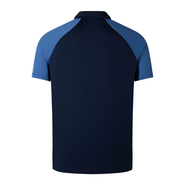 Navy-True Navy Marl - Back - Canterbury Mens Elite Polo Shirt