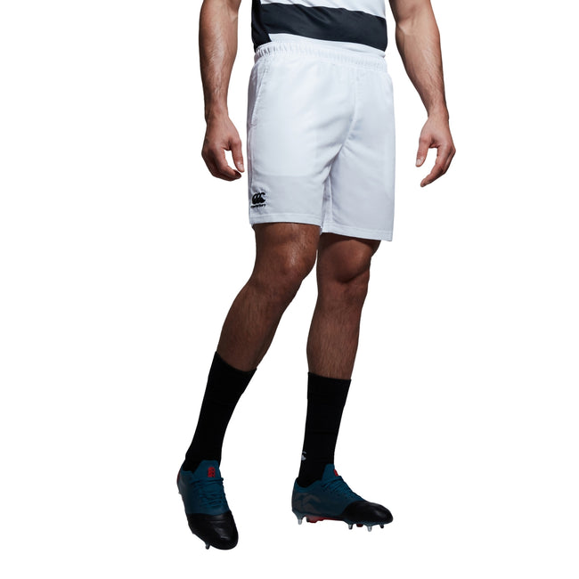 White - Side - Canterbury Mens Club Shorts