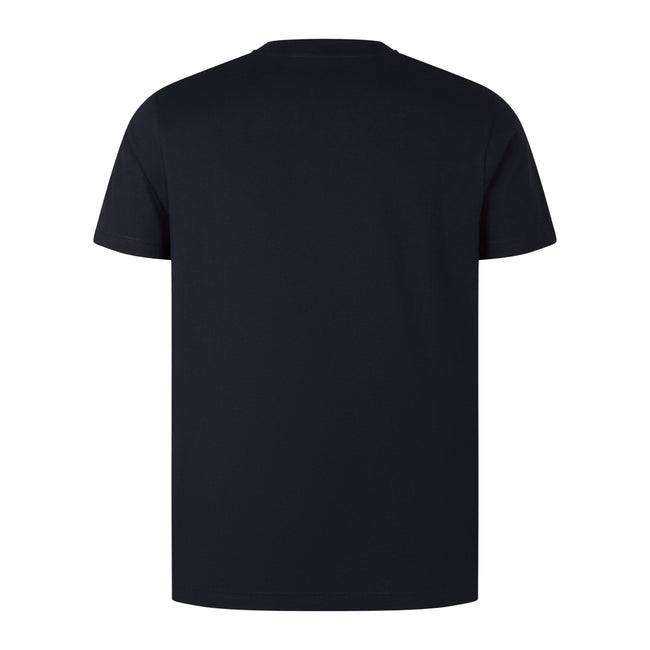 Black-Red-White - Back - Canterbury Mens Logo Organic Cotton T-Shirt