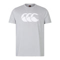 Classic Marl - Front - Canterbury Mens Logo Organic Cotton T-Shirt