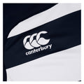 Black - Side - Canterbury Mens Evader Hooped Vapodri Jersey