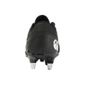 Black-White - Back - Canterbury Unisex Adult Phoenix Raze Soft Ground Rugby Boots