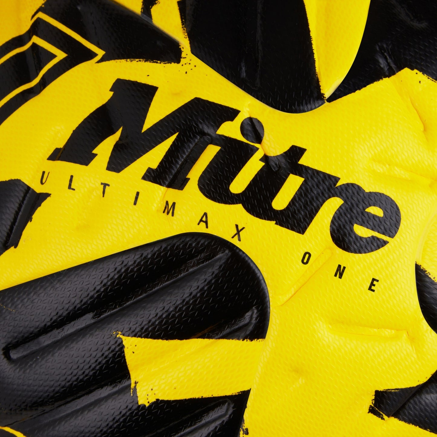 Yellow-Black - Side - Mitre Ultimax One Football