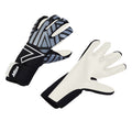 Black-Grey - Pack Shot - Mitre Unisex Adult Impel 24 Goalkeeper Gloves