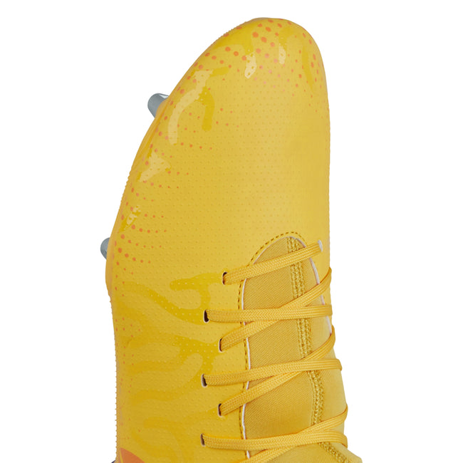 Amber Yellow-Orange Crush-Mars Red - Lifestyle - Canterbury Unisex Adult Speed Infinite Team Soft Ground Rugby Boots