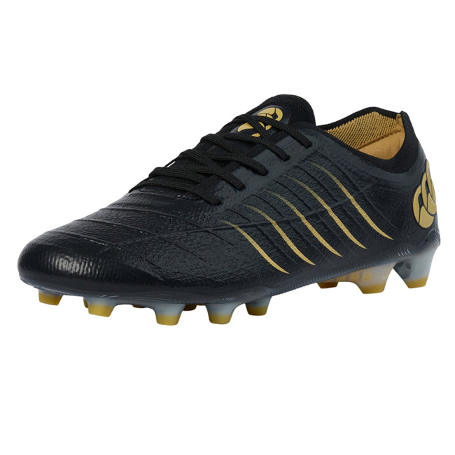 Black - Front - Canterbury Unisex Adult Phoenix 2.0 Team Firm Ground Rugby Boots