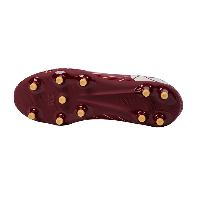 Red Dahlia - Close up - Canterbury Unisex Adult Speed Falcon Team Firm Ground Rugby Boots