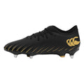 Black - Side - Canterbury Unisex Adult Speed Falcon Team Soft Ground Rugby Boots