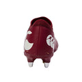 Red Dahlia - Back - Canterbury Unisex Adult Speed Falcon Team Soft Ground Rugby Boots