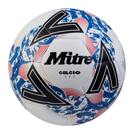 White-Black-Blue - Front - Mitre Calcio 24 Football