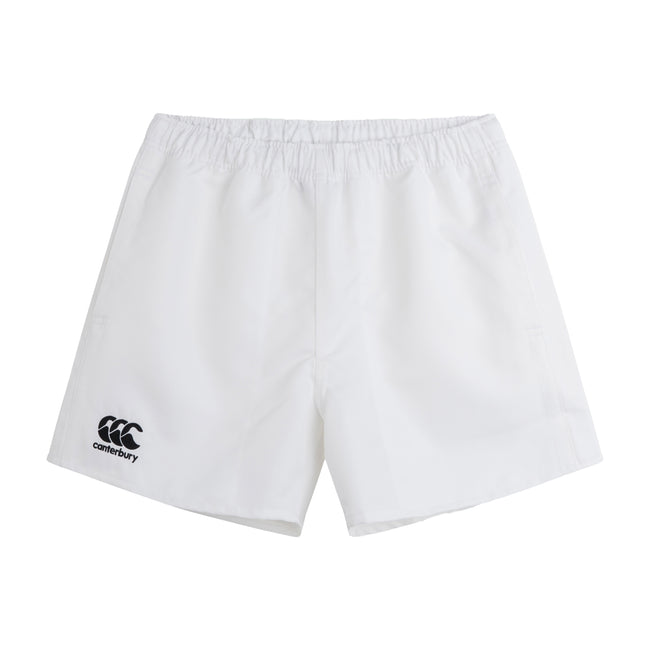 White - Front - Canterbury Mens Professional Polyester Shorts